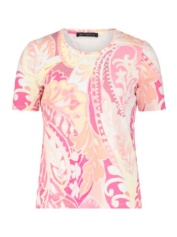 Betty Barclay Basic Shirt mit Print in Rosé/Yellow