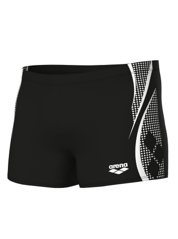 Arena Graphic Shorts in Schwarz-Weiss
