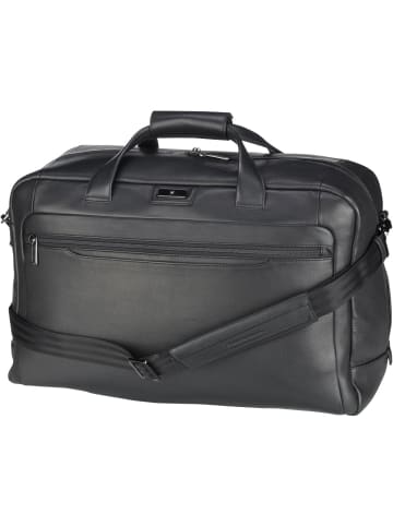 Porsche Design Weekender Roadster Leather Weekender in Black