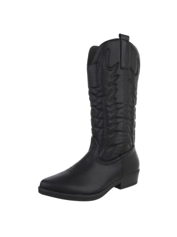 Ital-Design Stiefel in Schwarz