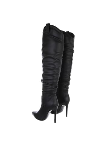 Ital-Design Stiefel in Schwarz