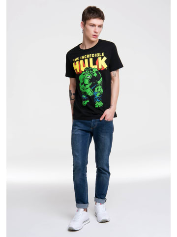 Logoshirt T-Shirt Hulk - Marvel - The Incredible in schwarz