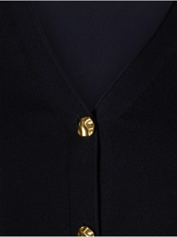 comma Strickjacke in schwarz - 0001