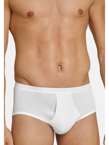 Schiesser Slip / Unterhose Original Classics Doppelripp in Weiß