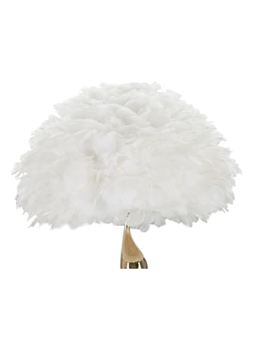 Mauro Ferretti Stehlampe mit weißen Federn cm Ø 50x165
