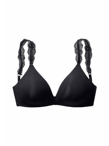 LASCANA Push-up-BH in schwarz