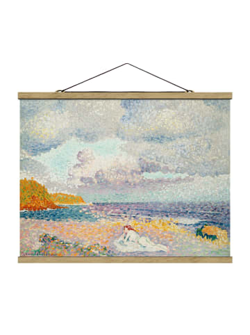 WALLART Stoffbild - Henri Edmond Cross - Vor dem Sturm in Pastell