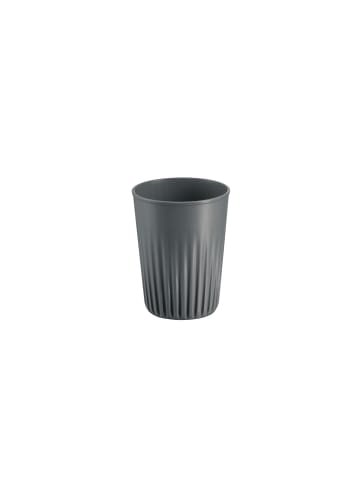 APS Mehrwegbecher -TO GO- Ø 8,5 cm, H: 11 cm, 300 ml, anthrazit