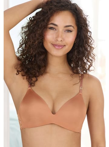 LASCANA Push-up-BH in kupferfarben
