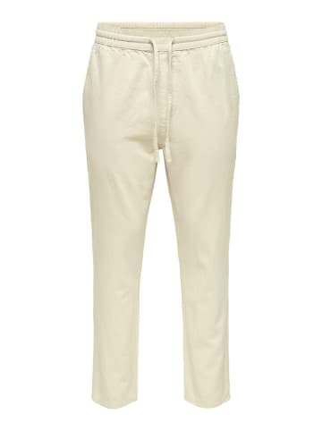 Only&Sons Twillhose 'Live Crop' in grau