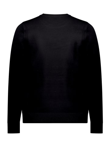 Betty Barclay Strickpullover mit U-Boot-Ausschnitt in Schwarz
