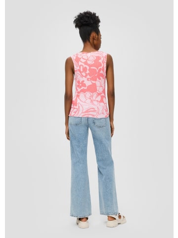 QS T-Shirt in 41A4_pink