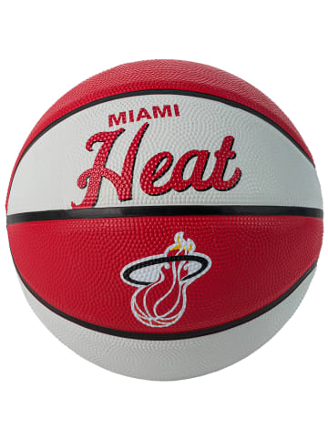 Wilson Wilson Team Retro Miami Heat Mini Ball in Rot