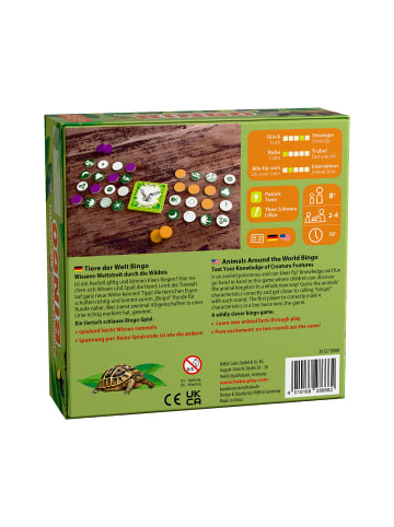 Haba Spiel Tiere der Welt - Bingo in mehrfarbig