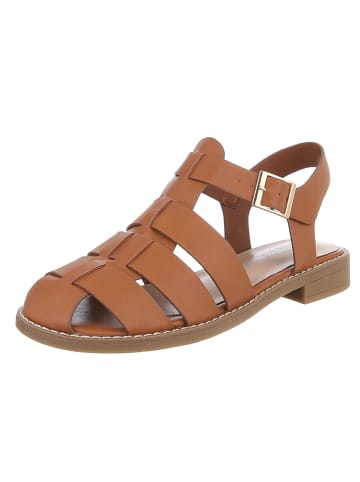 Ital-Design Sandale & Sandalette in Camel