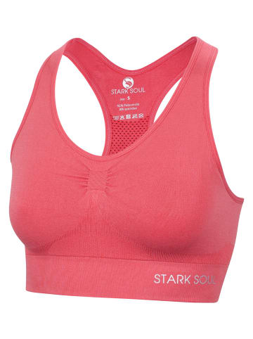 Stark Soul® Seamless Light Sports Bra - Sport BH in holly berry