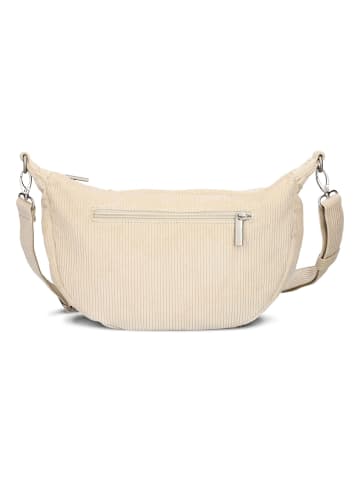 Zwei Mademoiselle.M Umhängetasche 34 cm cord creme