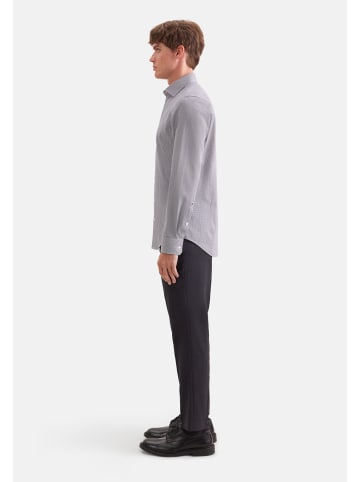 Seidensticker Business Hemd Slim in Braun