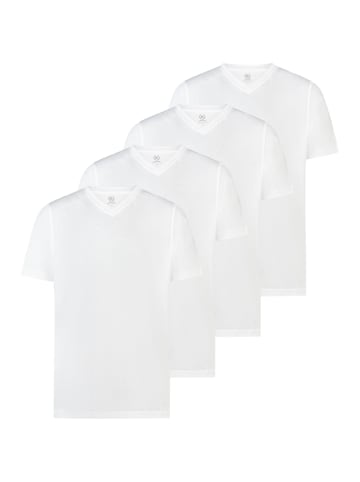 Lerros T-Shirt Basic in Weiß