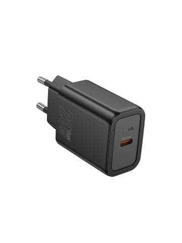 HOCO Ladegerät N60 USB-C PD QC 20W Schnellladen Schwarz