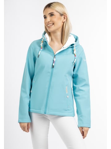 Schmuddelwedda Damen Softshelljacke in DUNKELAQUA-280