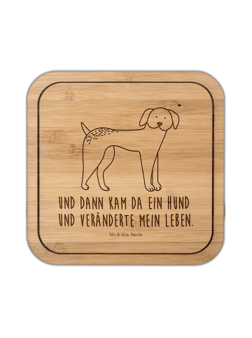 Mr. & Mrs. Panda Ostergeschenk Hund Dogge mit Spruch in Transparent