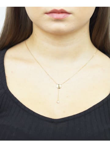 Diamant L'éternel Halskette aus 375 Gelbgold mit Diamant