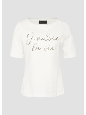 s.Oliver T-Shirt in 02D1_ecru
