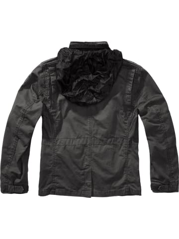 Brandit Kinder Funktionsjacke "Kids Britannia Jacket" in Schwarz