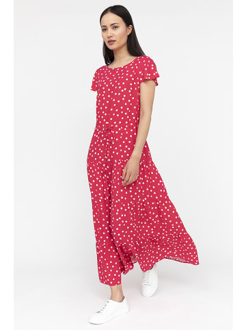 Finn Flare Maxi-Kleid Basic in azalea