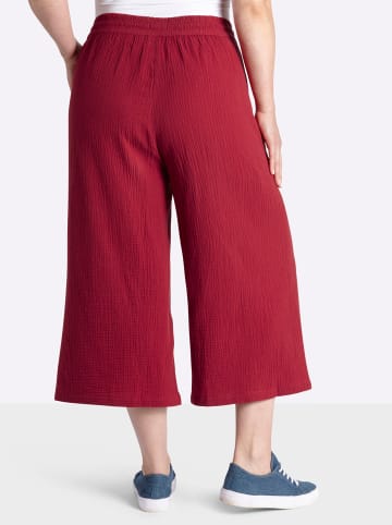 sheego 3/4-Hose in kirsche