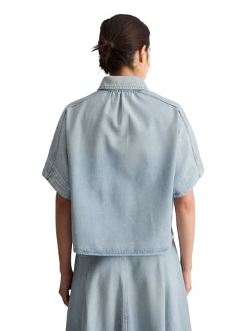 Marc O'Polo DENIM Jeansbluse relaxed in Light Blue