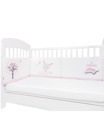 Kikkaboo Babybett Nestchen 120 x 60 cm in rosa