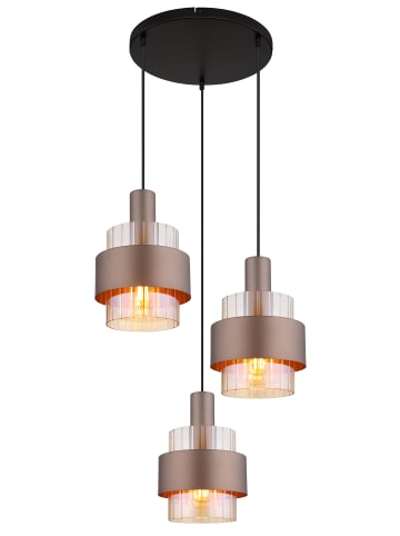 Globo lighting Hängeleuchte "MILLEY" in black