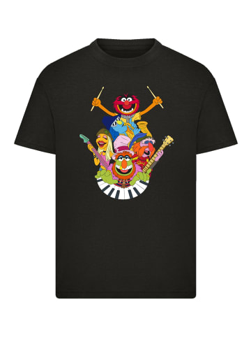 F4NT4STIC T-Shirt Disney Muppets Dr. Teeth and The Electric Mayhem in schwarz