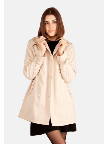 TOOCHE Jacke & Mantel "Trench Coat Übergang" in beige