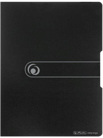 Herlitz Sichtbuch PP A3 20 Hüllen schwarz opak to go