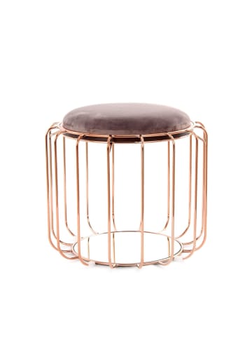 Kayoom Sitzkissen Pouf Comfortable in dunkelviolett - rosé