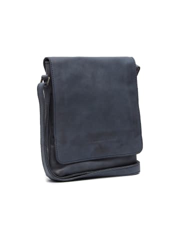 The Chesterfield Brand C48.1264 Duncan Umhängetasche Wax Pull Up Leder in navy