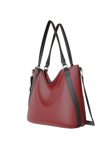 Kmisso Umhängetasche in D.Red - Schwarz