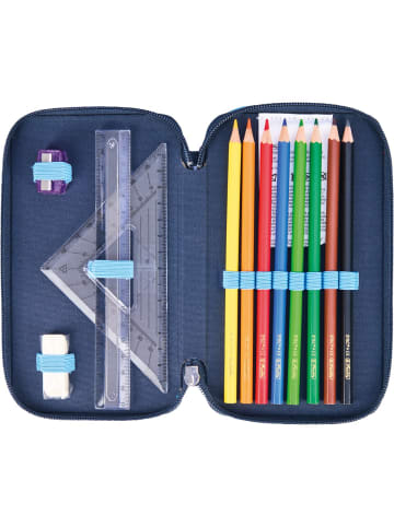 Herlitz Schüleretui TriCase 31 tlg. Polyester 190x70mm Cosmic Explorer