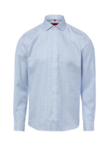 Finshley & Harding Hemd in blau weiß