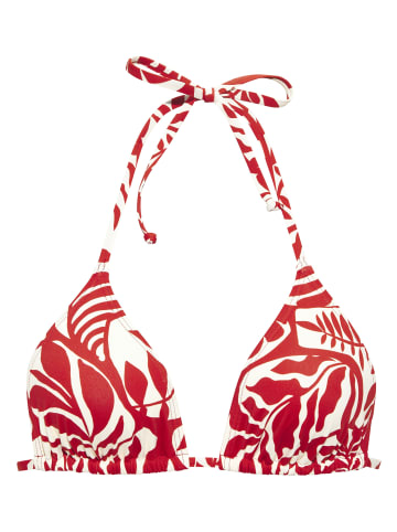 Buffalo Triangel-Bikini-Top in rot-creme