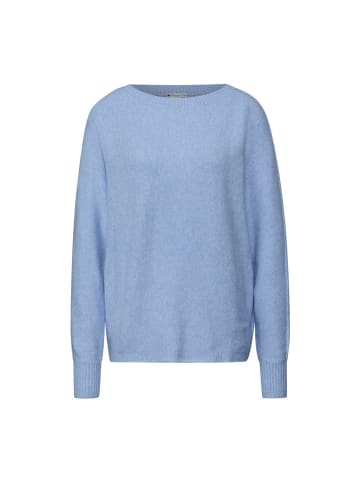 Street One Pullover in frosted blue mel.