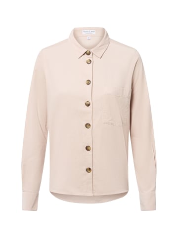 Marie Lund Cordbluse in beige - 0031