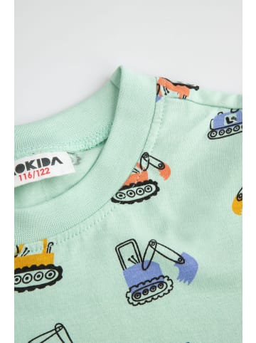MOKIDA Jungenpyjama in grün