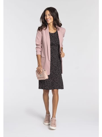 Laura Scott Jerseykleid in schwarz-rosa