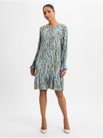 comma Kleid in hellblau kastanie - 0001