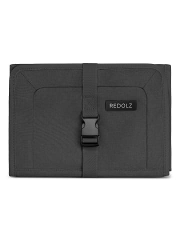 Redolz Essentials 12 Kulturbeutel / Kosmetikrolle26 cm aufhängbar black