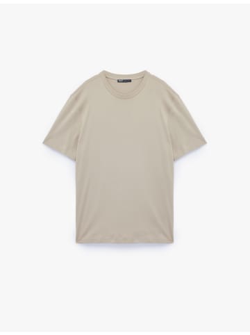 KOTON TSHIRT SS BSC in Beige
